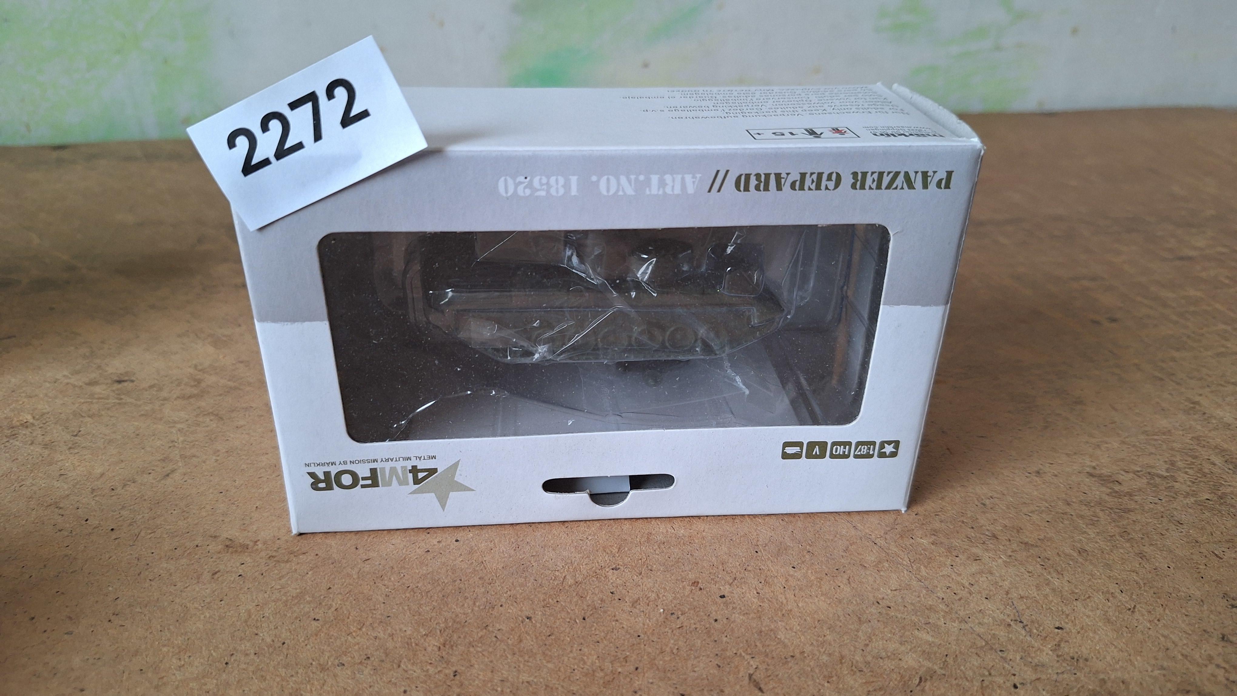 Märklin 4MFOR schaalmodel Panzer Gepard – kavel bij Goeiendeal