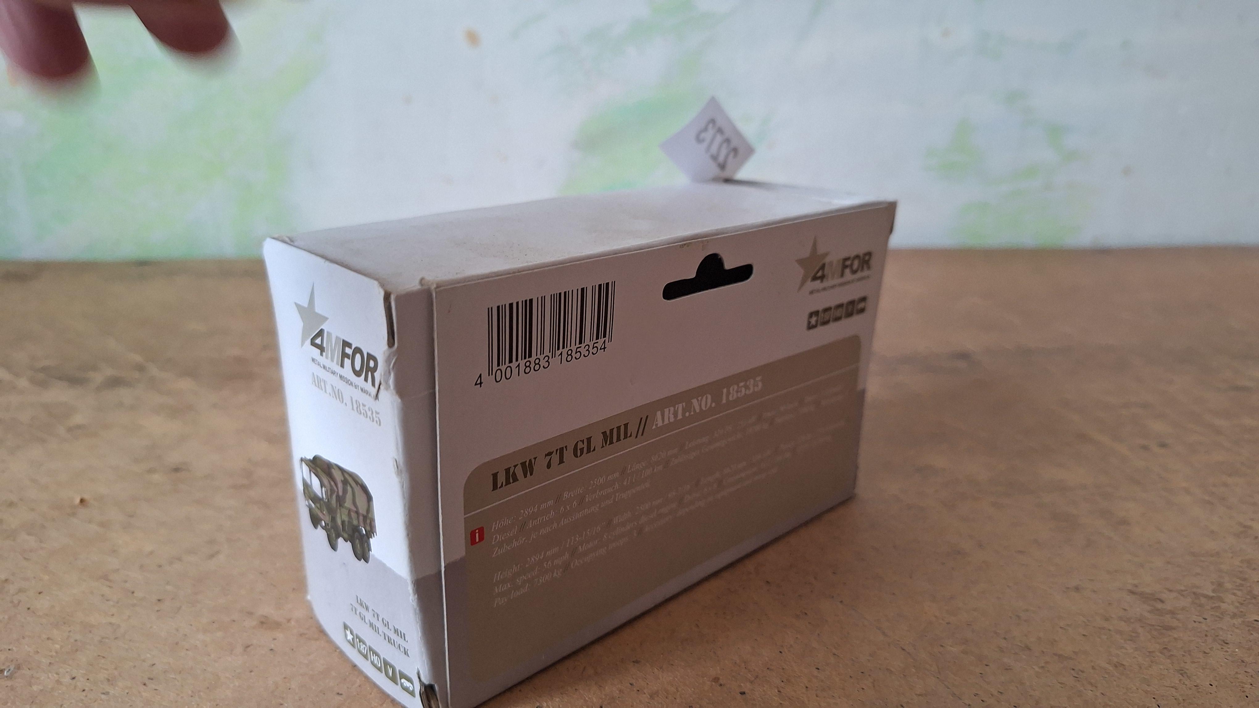 Märklin 4MFOR schaalmodel LKW 7T GL Mil vrachtwagen – foto 2 – kavel bij Goeiendeal