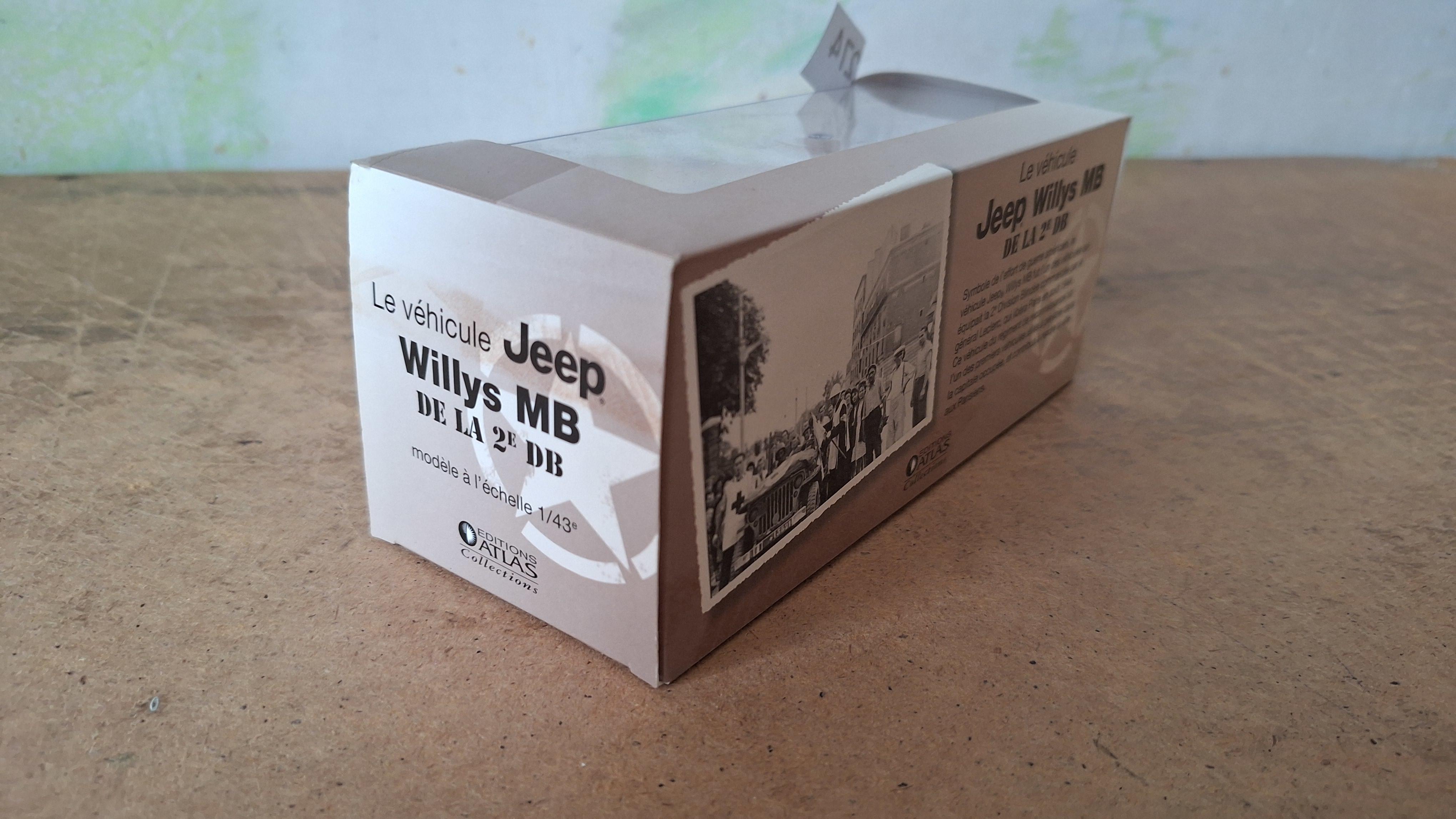Editions Atlas schaalmodel Jeep Willys MB met aanhangwagen – foto 3 – kavel bij Goeiendeal