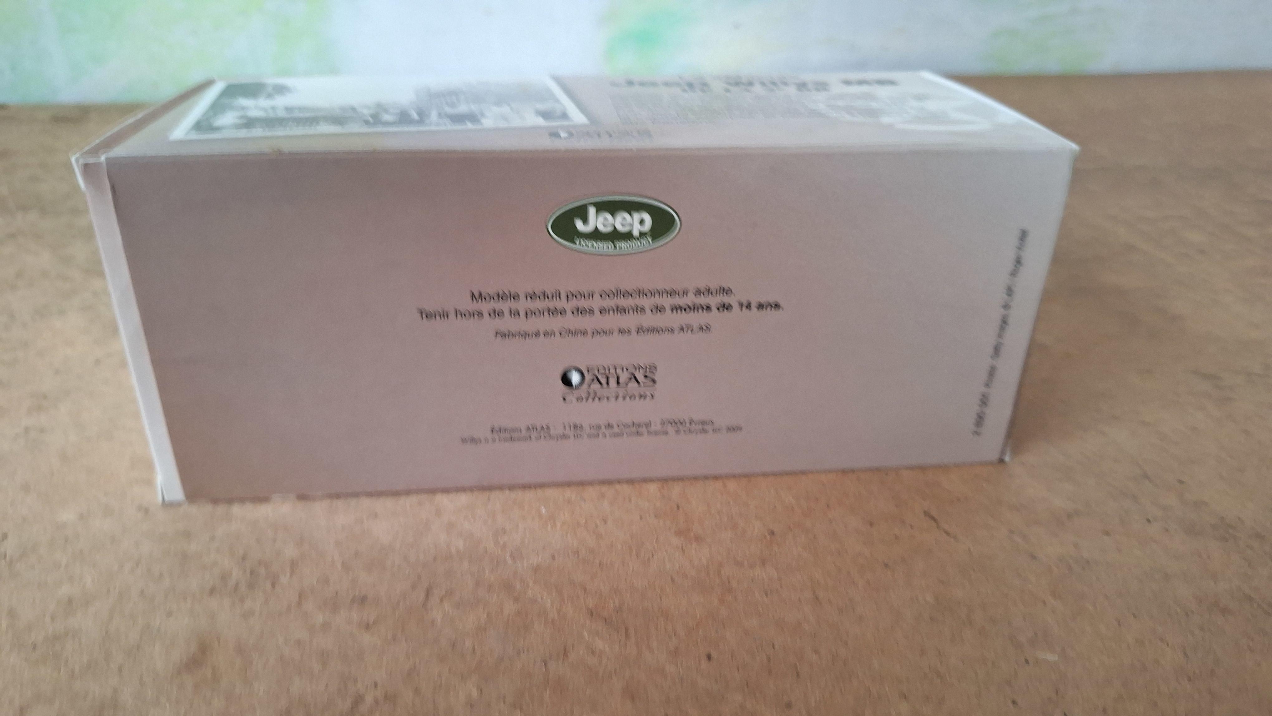 Editions Atlas schaalmodel Jeep Willys MB met aanhangwagen – foto 5 – kavel bij Goeiendeal
