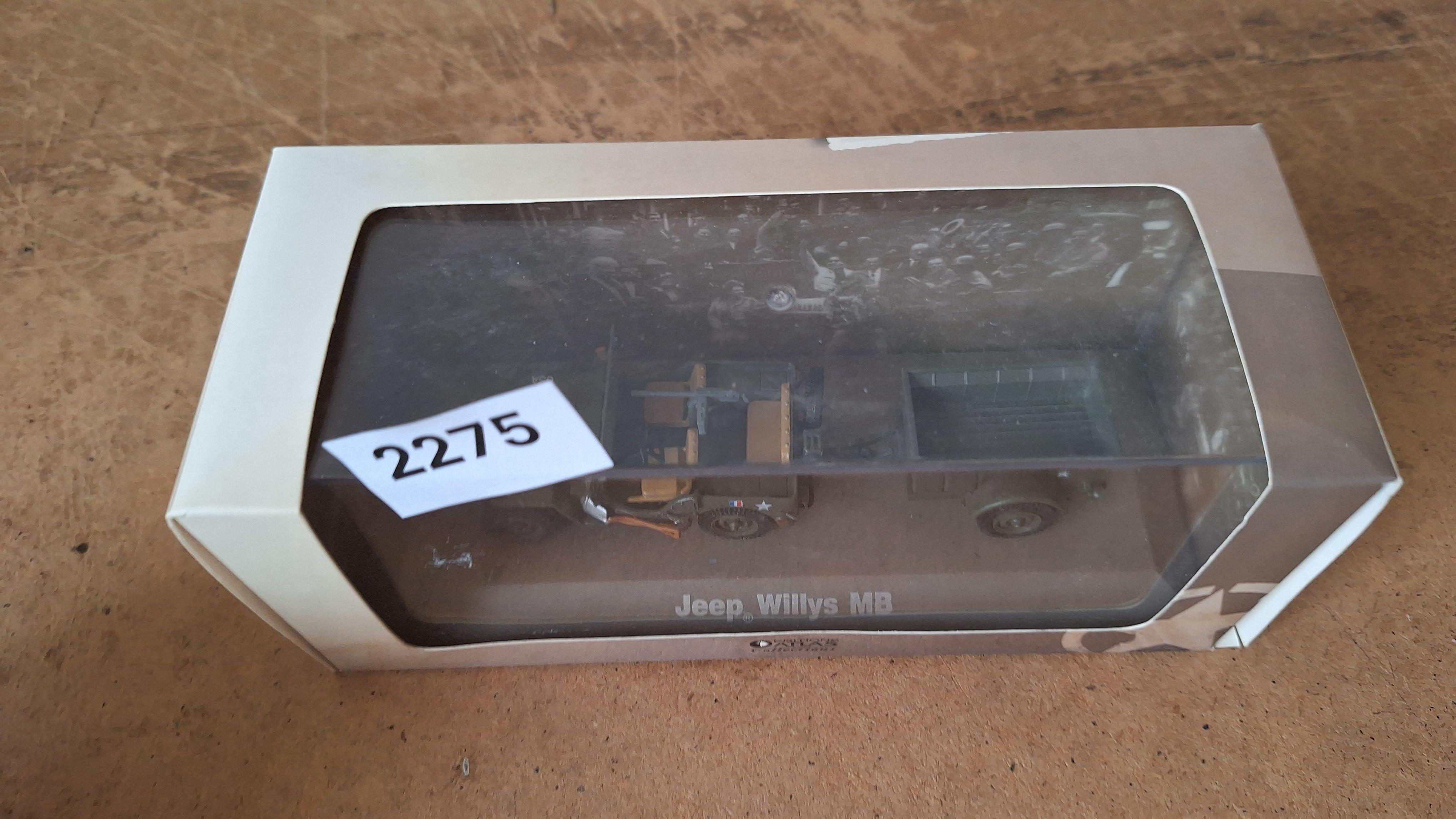 Editions Atlas schaalmodel Jeep Willys MB met aanhangwagen – foto 2 – kavel bij Goeiendeal