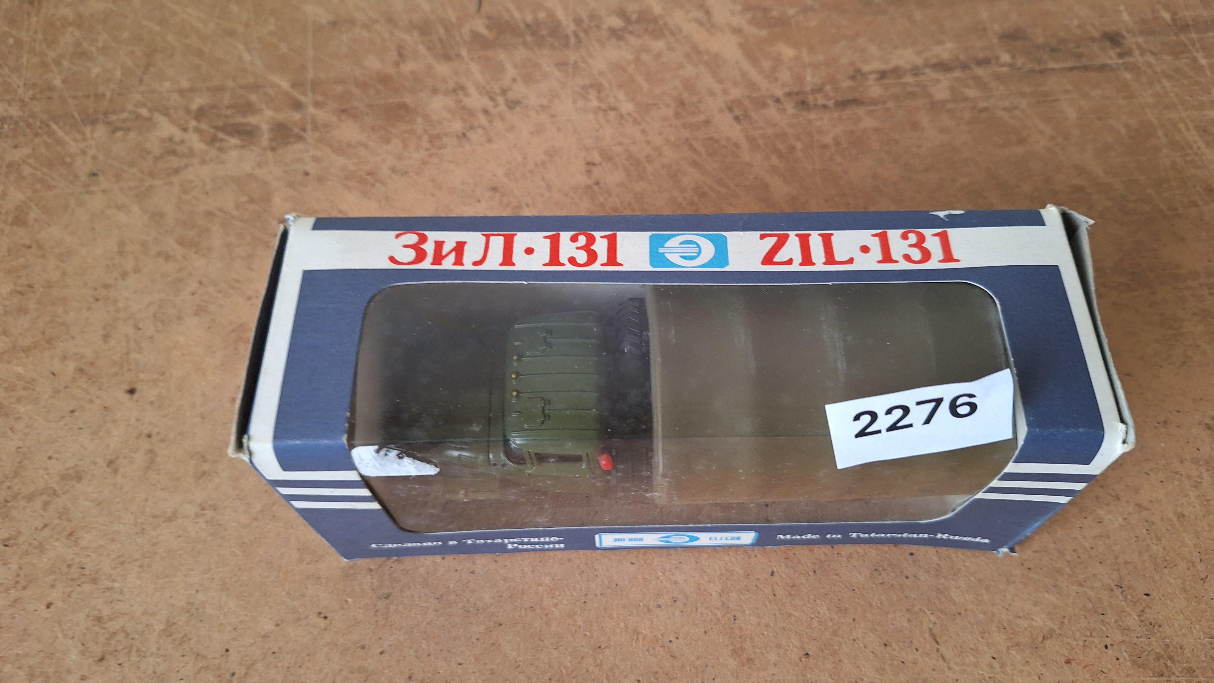 Elecon schaalmodel ZIL-131 militaire vrachtwagen – foto 2 – kavel bij Goeiendeal