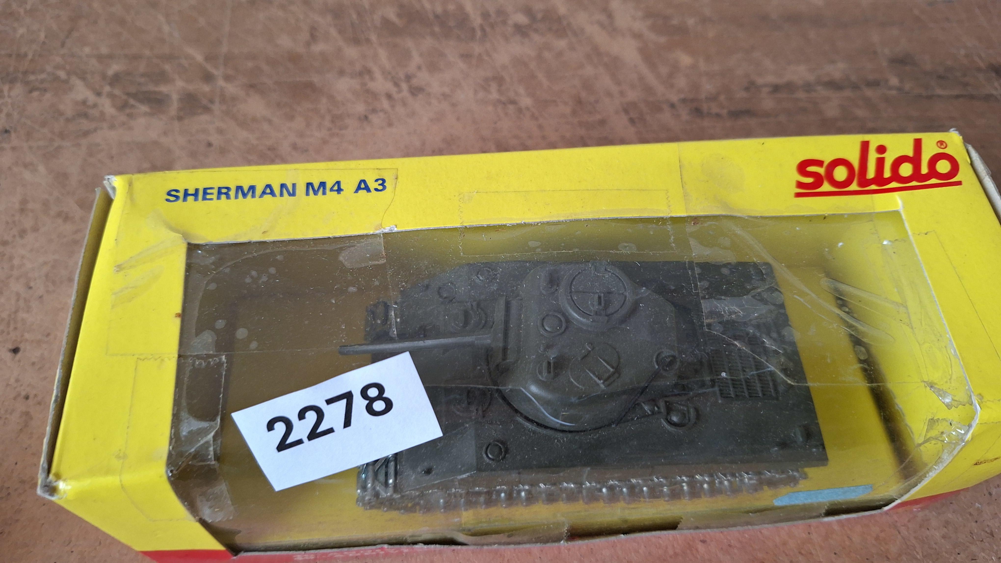 Solido schaalmodel Sherman M4 A3 tank (40 jaar D-Day) – foto 2 – kavel bij Goeiendeal