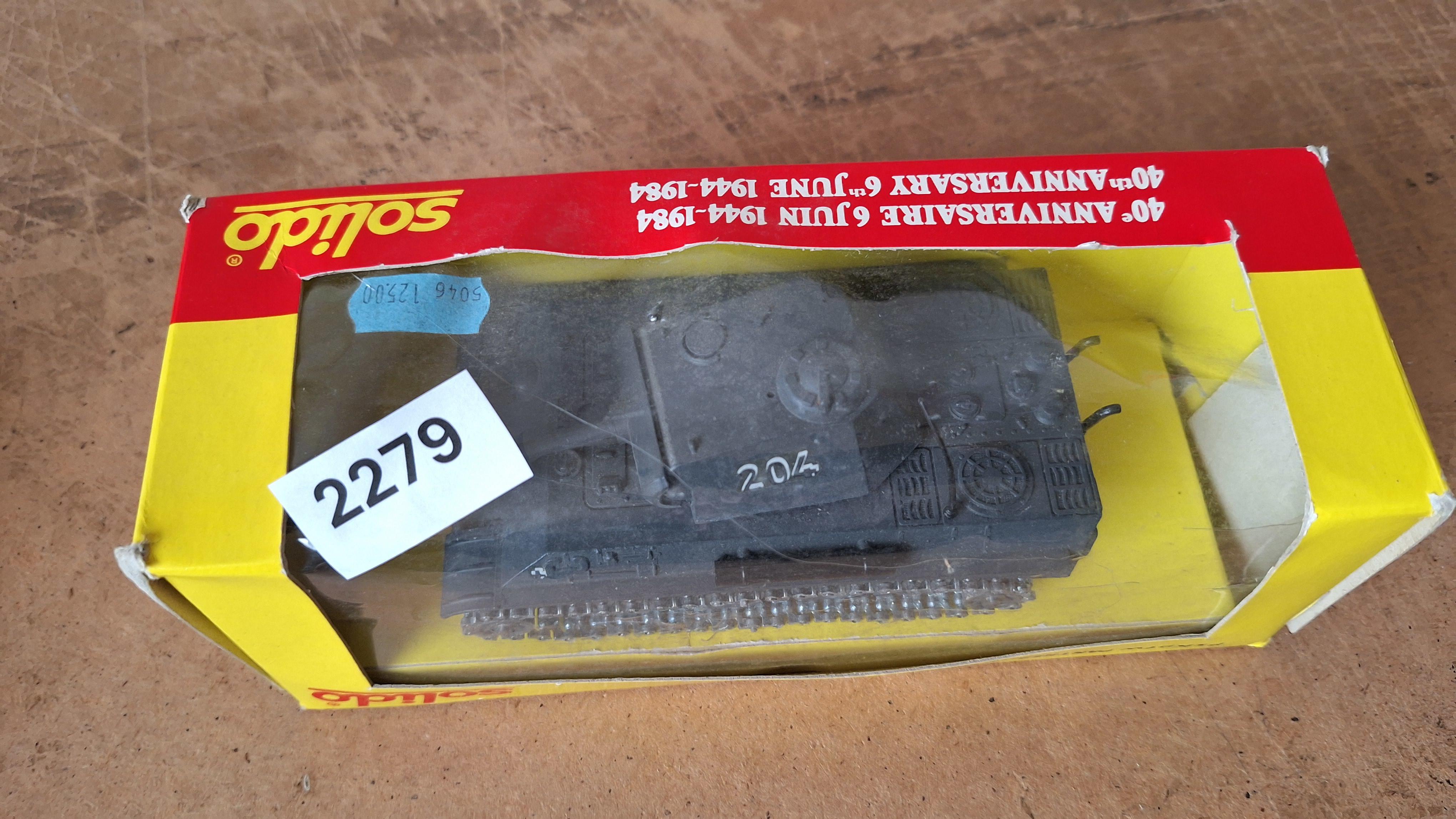 Solido schaalmodel Pzkpfw Panther (G) tank (40 jaar D-Day) – foto 2 – kavel bij Goeiendeal