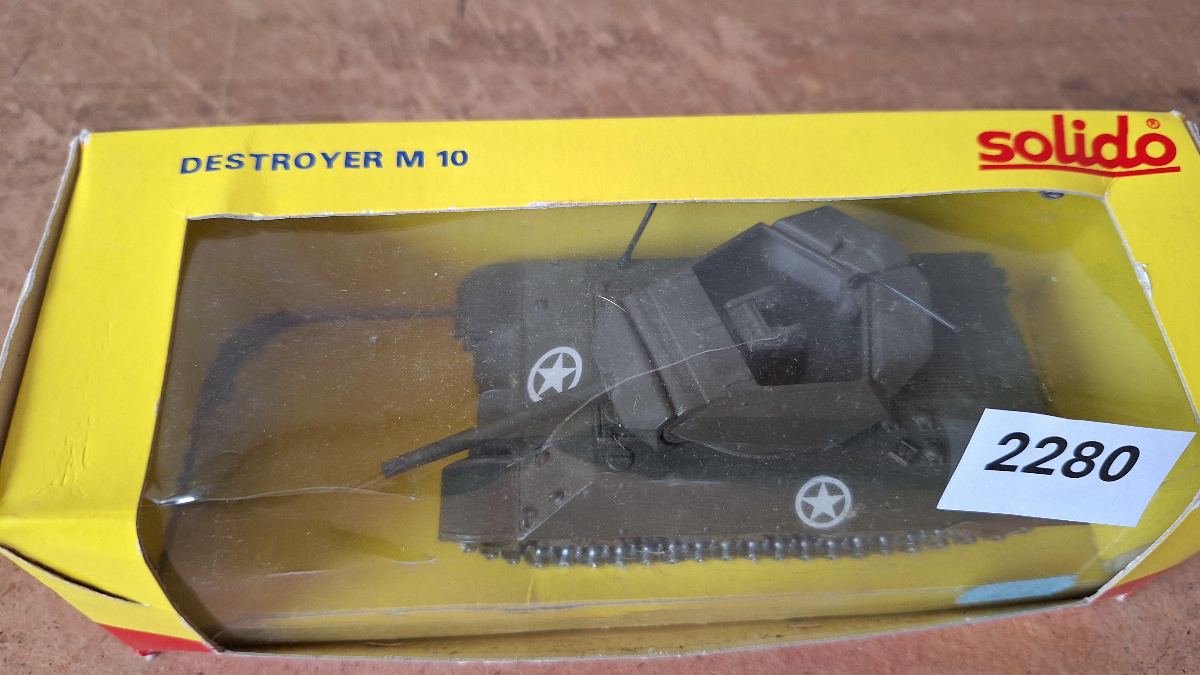 Solido schaalmodel Destroyer M 10 tankjager (40 jaar D-Day) – foto 2 – kavel bij Goeiendeal