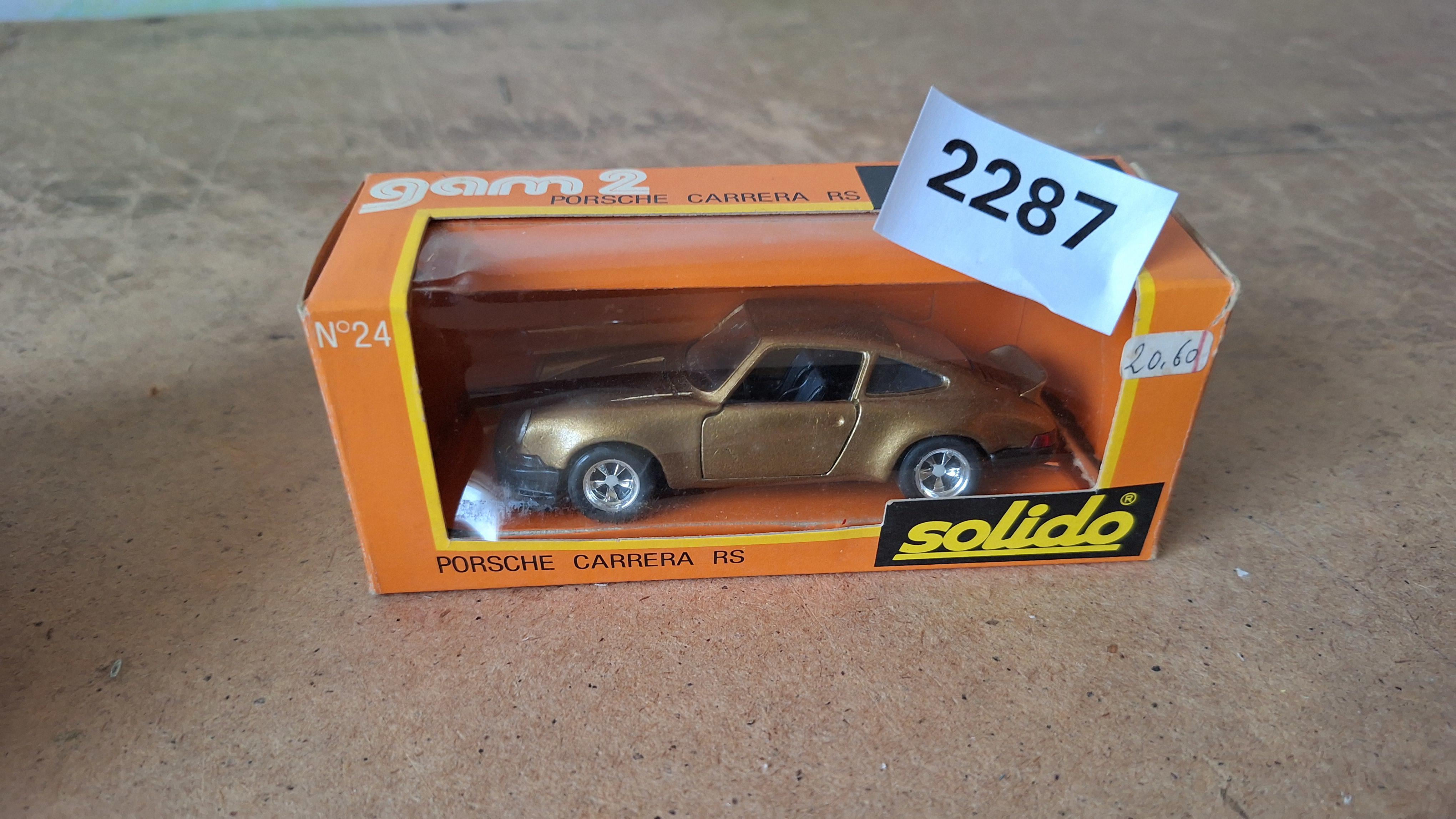 Solido schaalmodel Porsche Carrera RS – kavel bij Goeiendeal