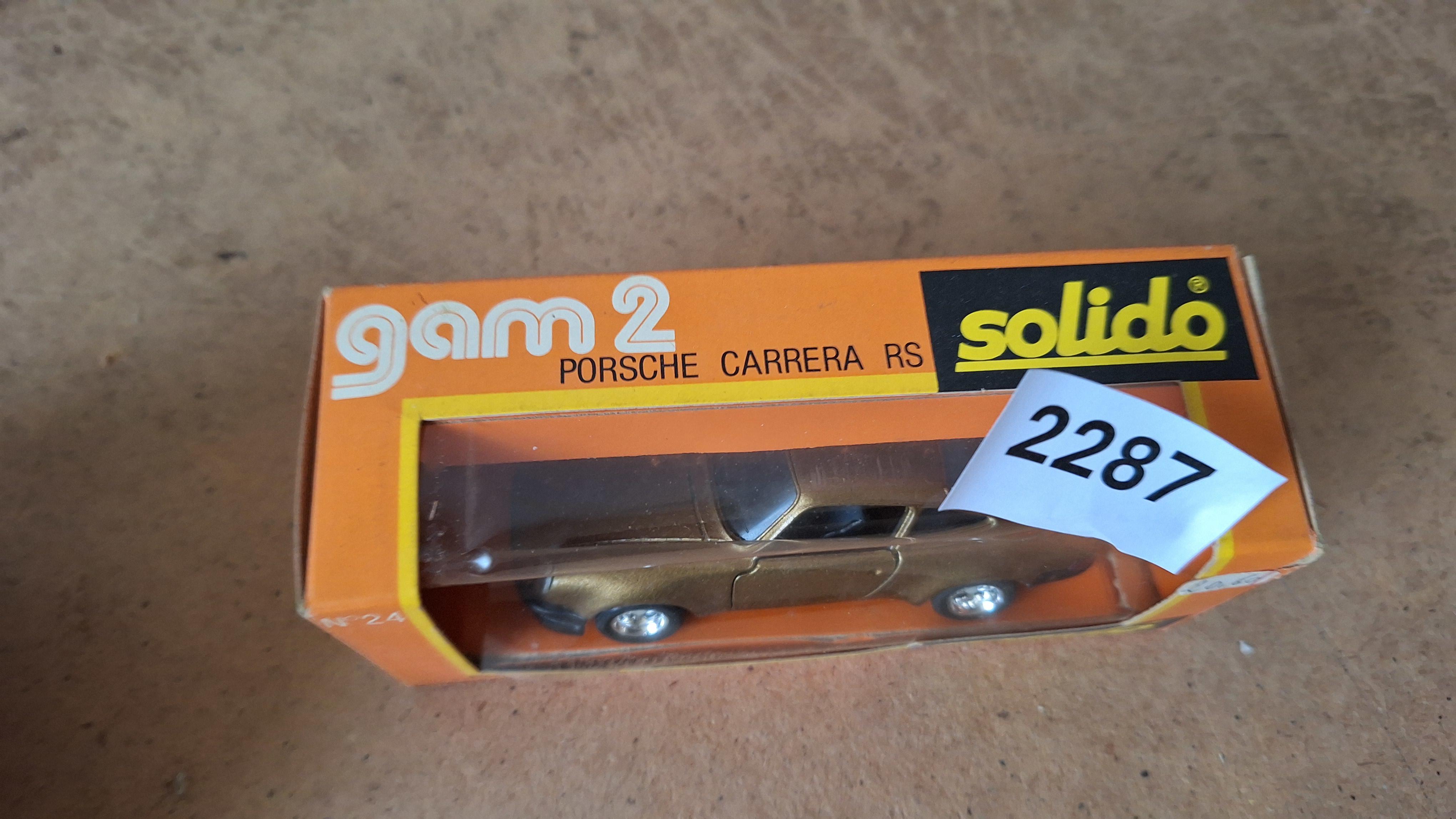 Solido schaalmodel Porsche Carrera RS – foto 2 – kavel bij Goeiendeal