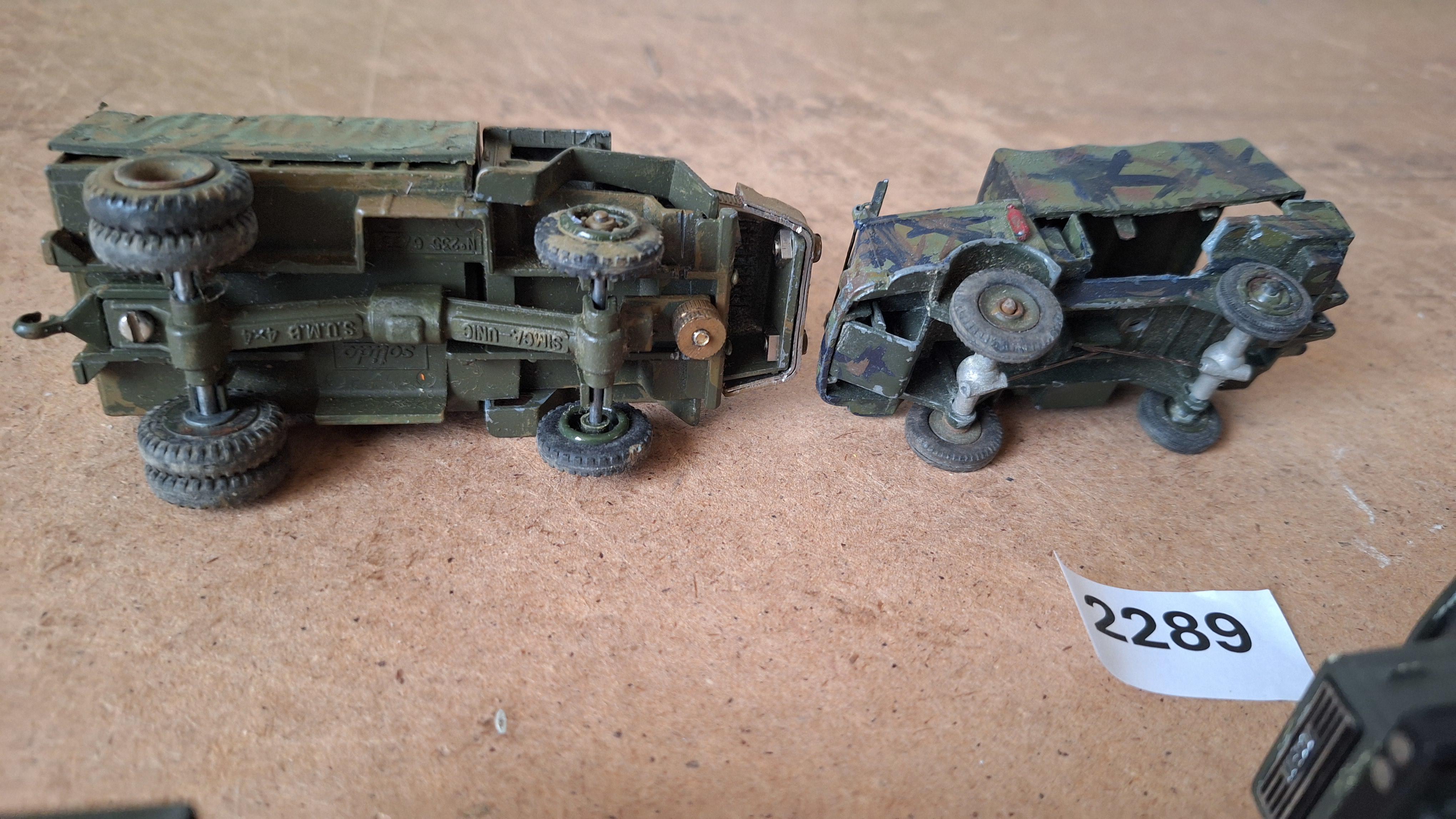 Lot diverse militaire vrachtwagens waaronder Solido – foto 6 – kavel bij Goeiendeal