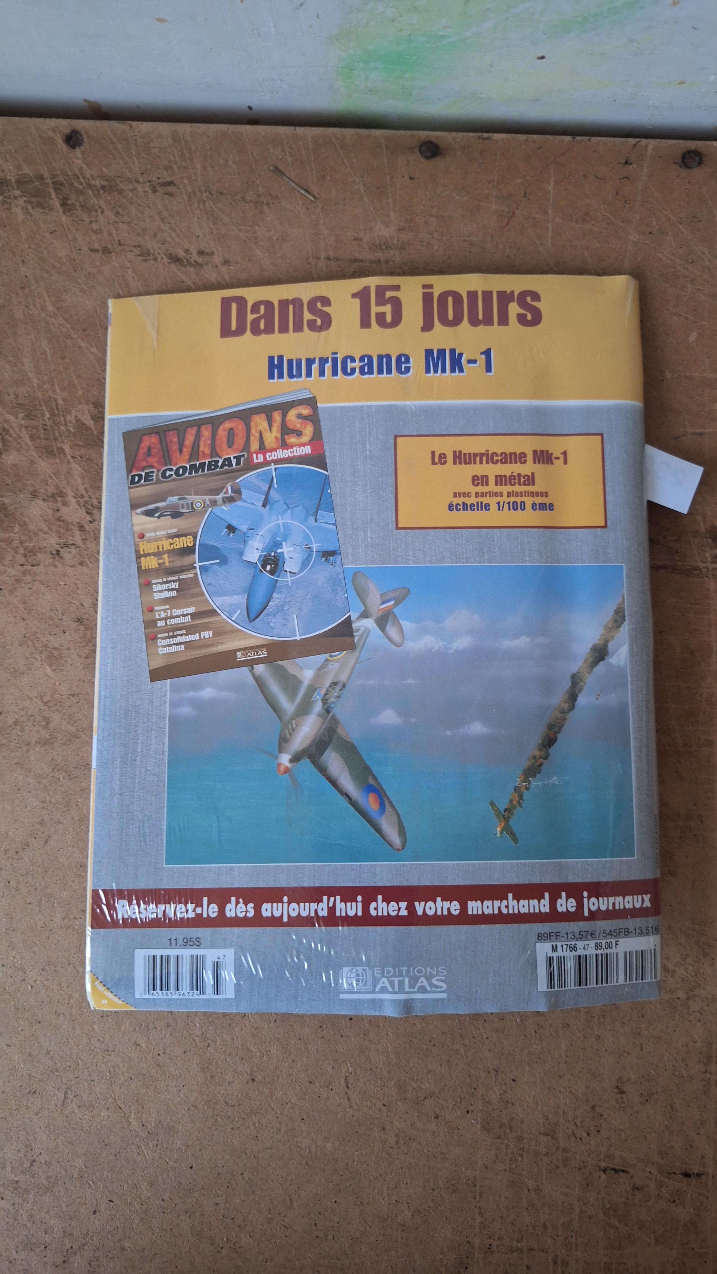 Editions Atlas miniatuurmodel Amerikaans jachtvliegtuig F8F-1 Bearcat met begeleidend tijdschrift – foto 2 – kavel bij Goeiendeal