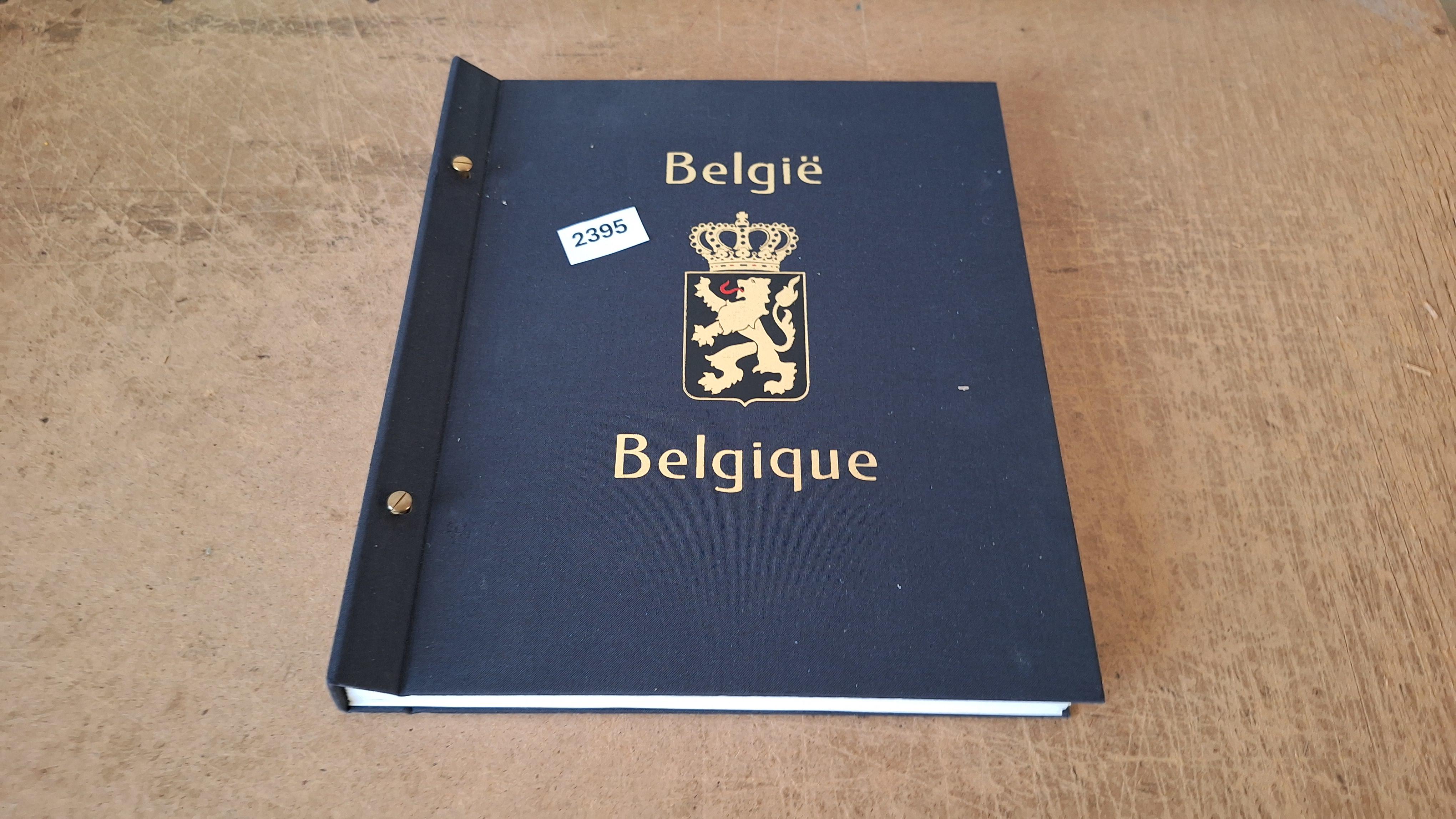 Postzegelalbum, België/Belgique Davo Album emt vnl lege bladen,enkele met postzegels – kavel bij Goeiendeal