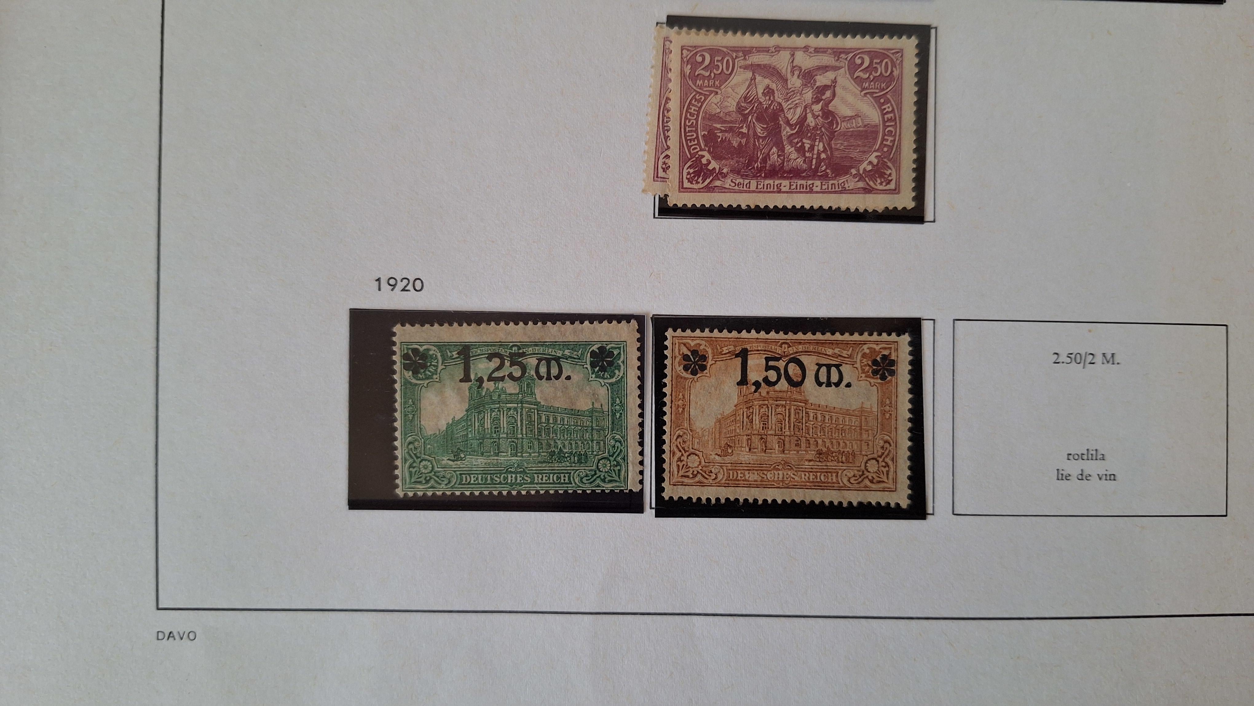Duitse postzegels, Diverse historische postzegels op 2 albumbladen – foto 3 – kavel bij Goeiendeal