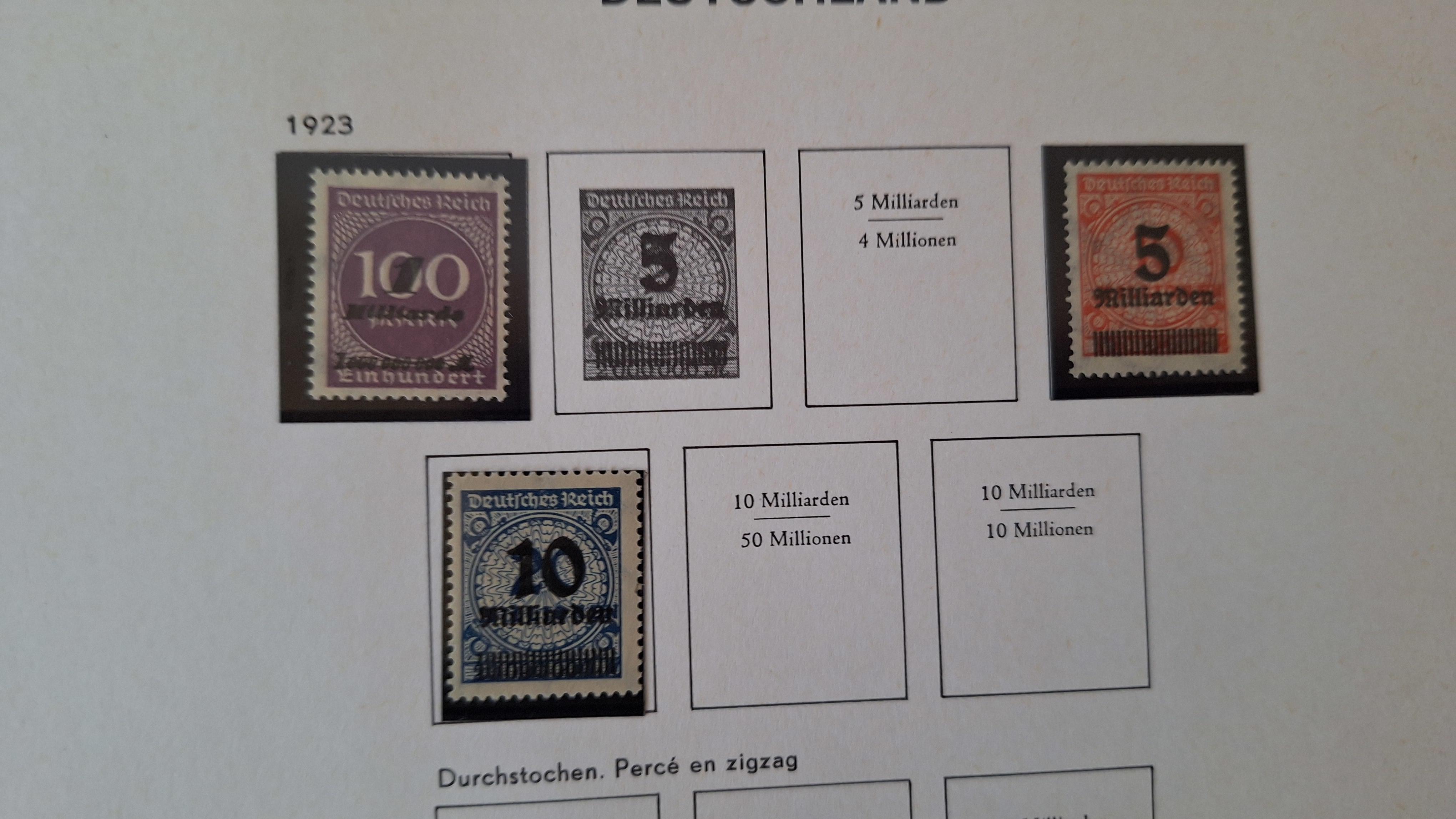 Duitse postzegels, Diverse historische postzegels op 3 albumbladen – foto 6 – kavel bij Goeiendeal