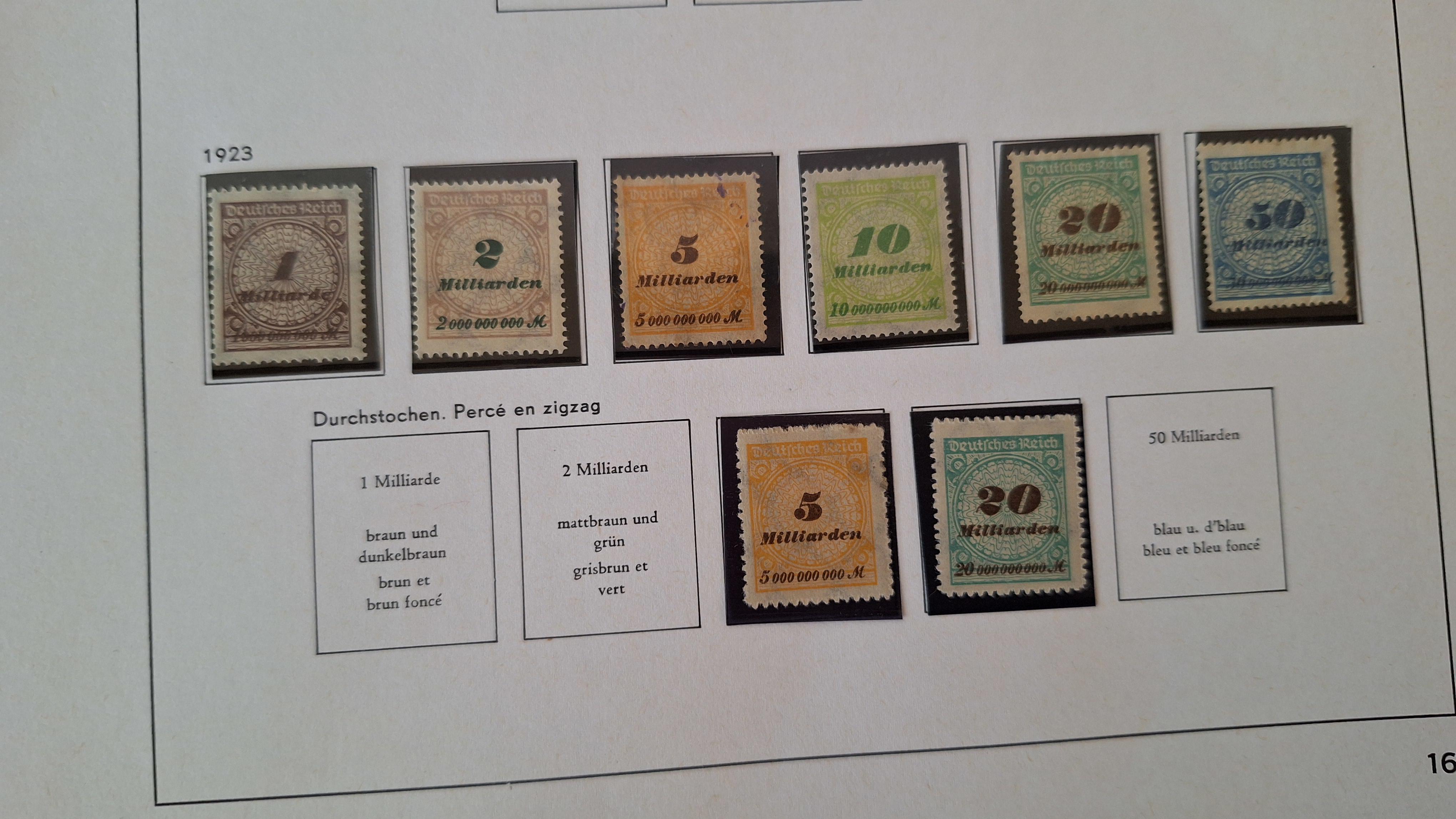 Duitse postzegels, Diverse historische postzegels op 3 albumbladen – foto 7 – kavel bij Goeiendeal