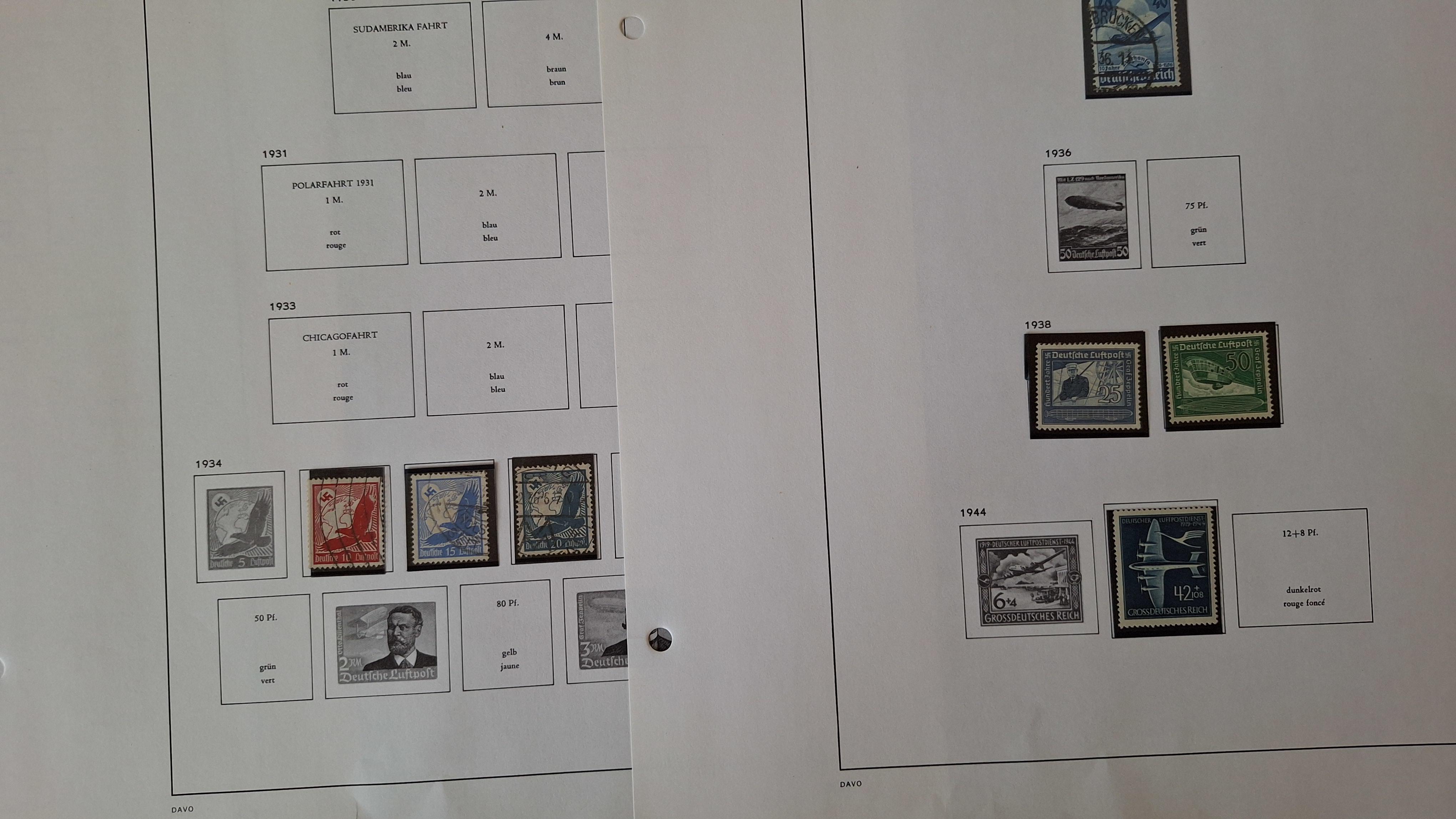 Duitse postzegels, Diverse historische postzegels op 4 albumbladen – foto 4 – kavel bij Goeiendeal