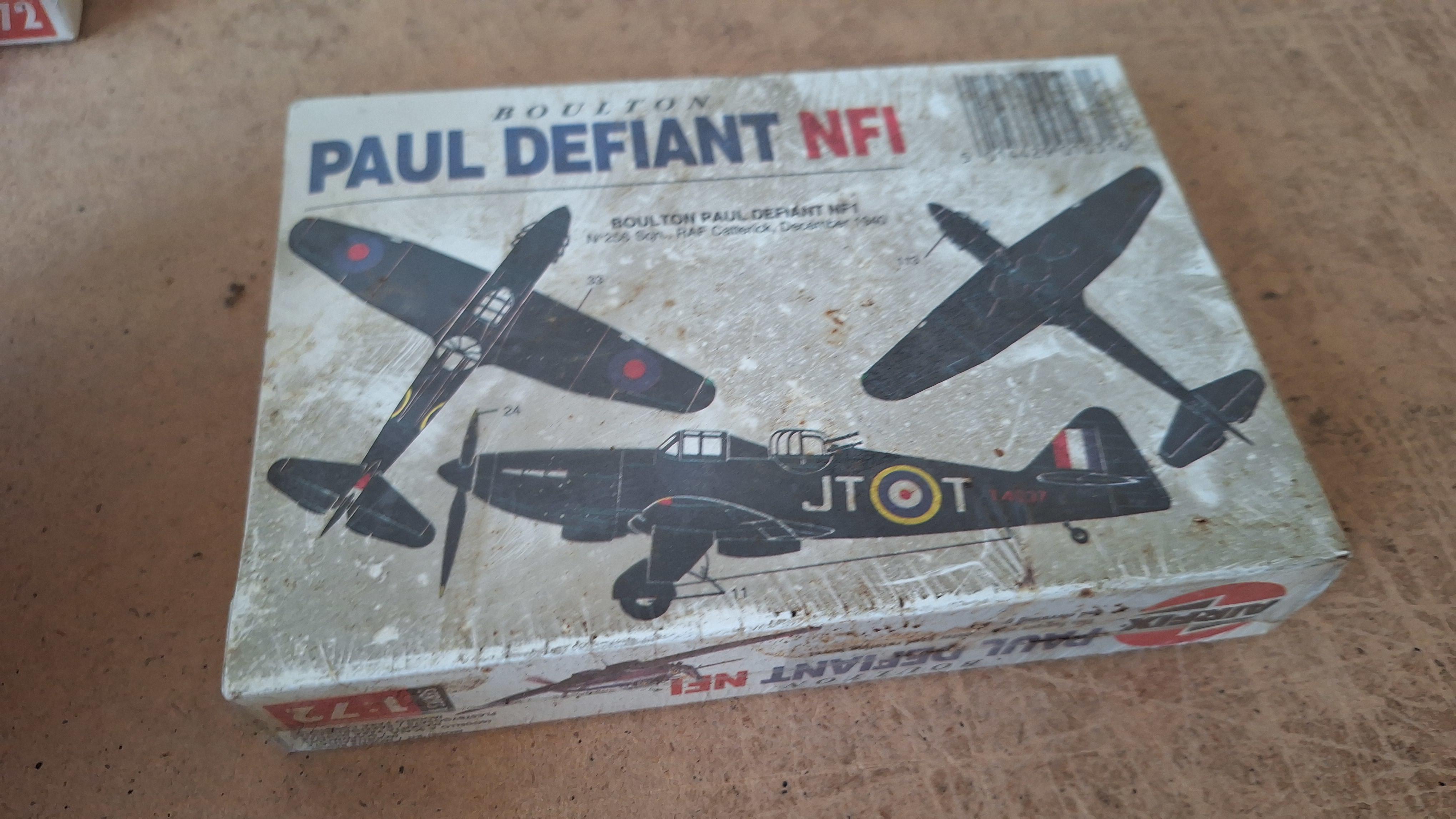 Airfix, Modelbouwdoos Boulton Paul Defiant NF I – foto 3 – kavel bij Goeiendeal