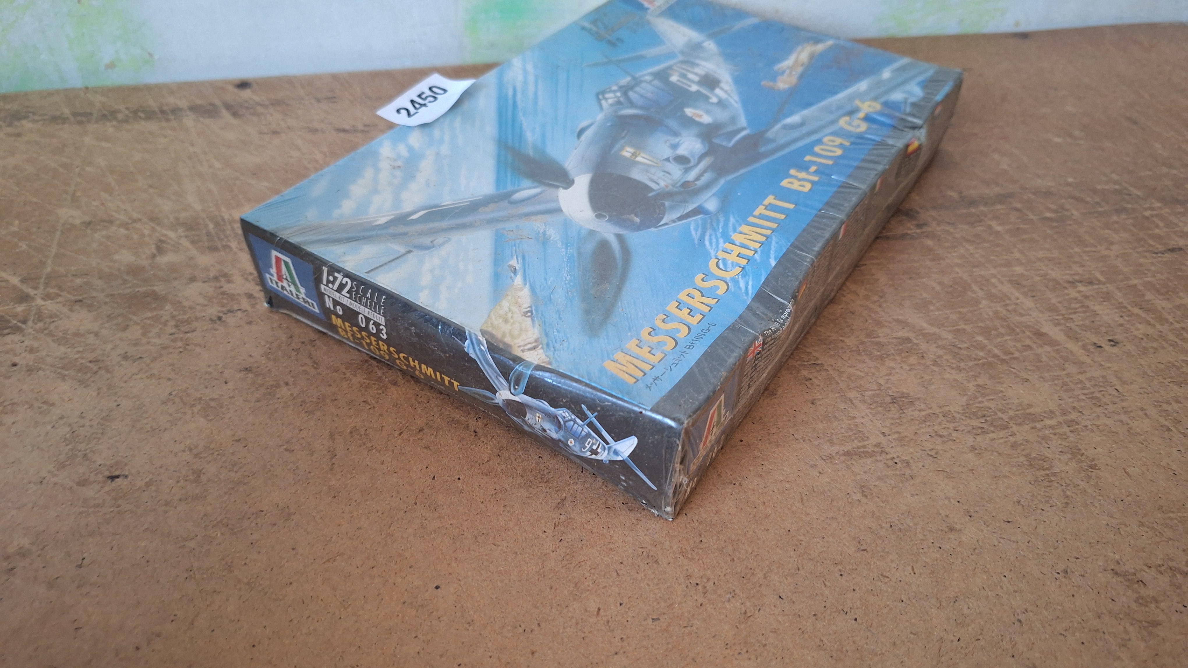 Italeri, Modelbouwdoos Messerschmitt Bf-109 G-6 – foto 2 – kavel bij Goeiendeal