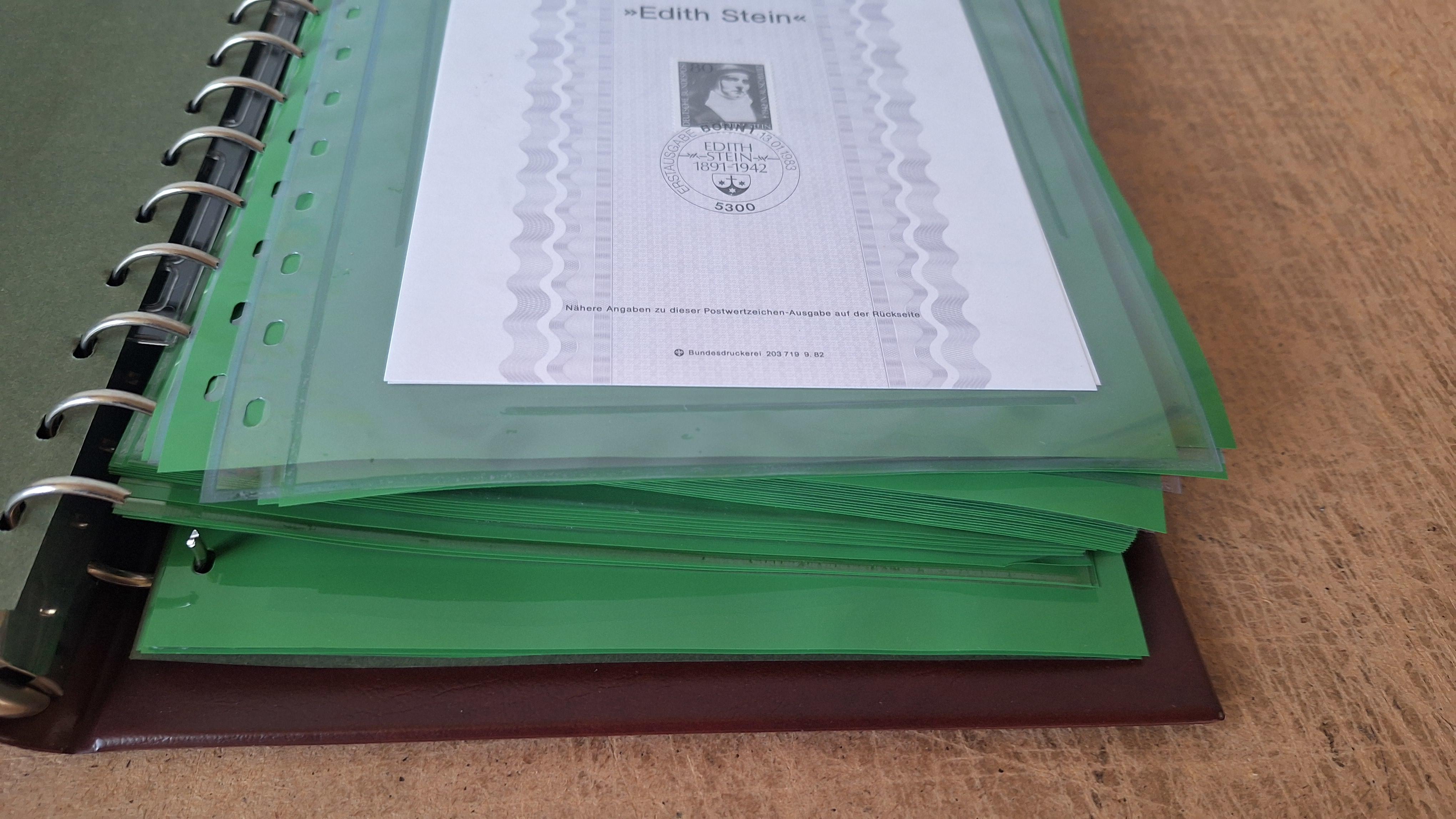 Postzegelalbum, Ersttagsblatt Duitsland ringband met inhoud – foto 2 – kavel bij Goeiendeal