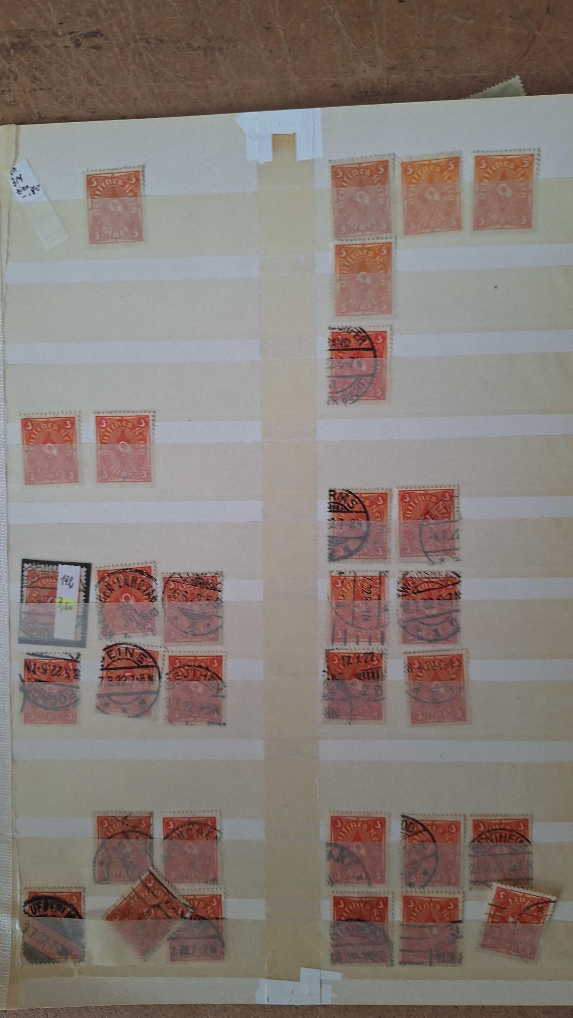 Duitse postzegels, Grote verzameling historische postzegels op 3 insteekbladen – foto 6 – kavel bij Goeiendeal