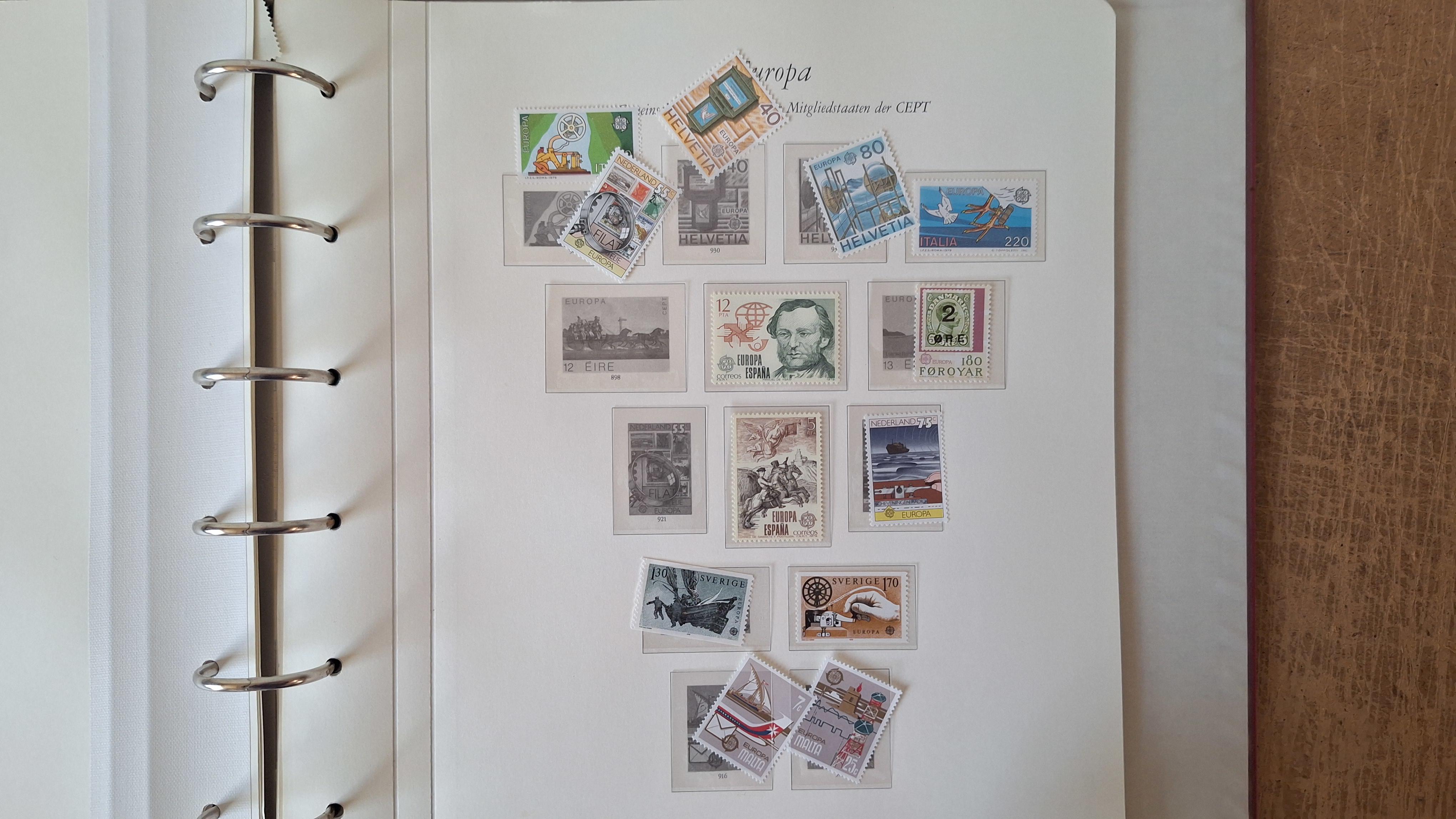 Postzegelalbum, met postzegels thema Europa – foto 5 – kavel bij Goeiendeal