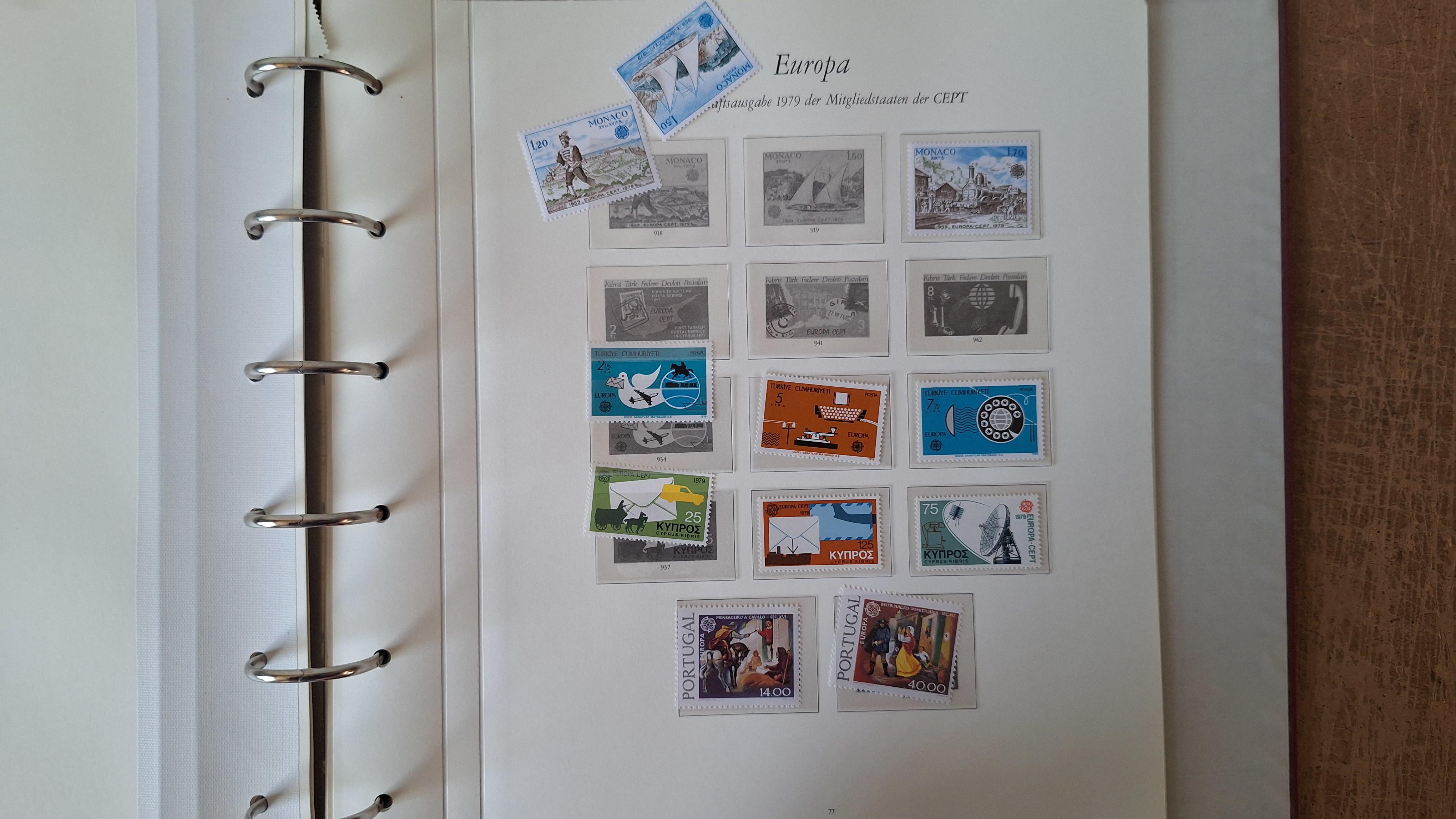 Postzegelalbum, met postzegels thema Europa – foto 6 – kavel bij Goeiendeal