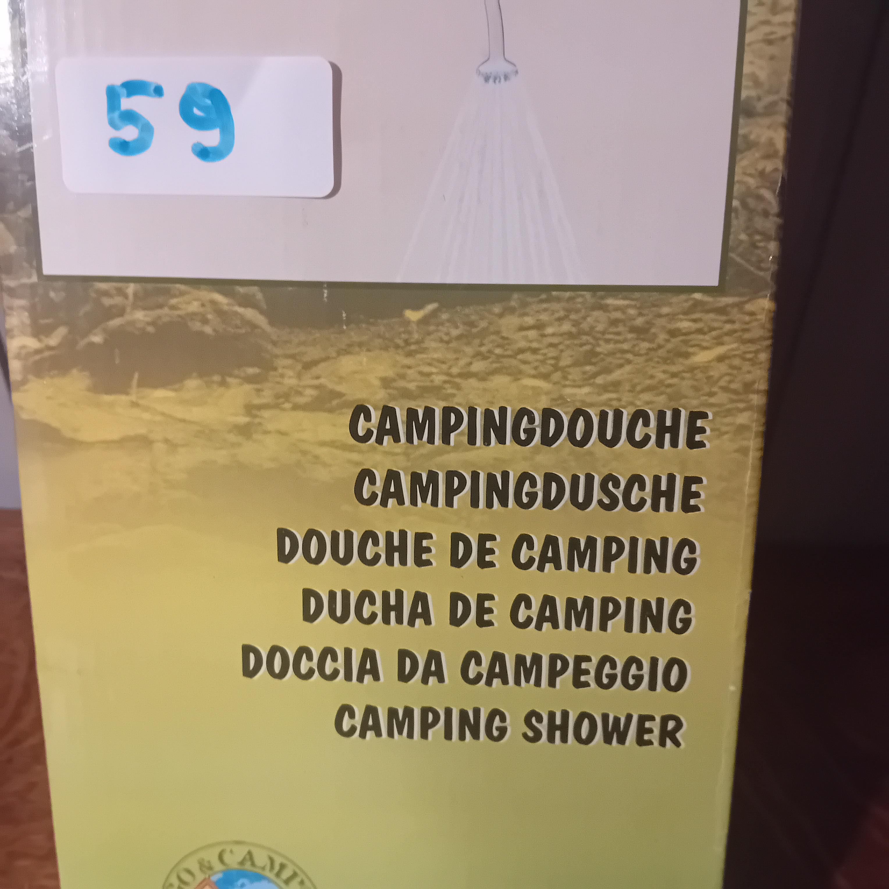 Campingdouche "Super Solar Shower" werkend op zonne-energie, merk Go & Camp (Lot: 59) – foto 2 – kavel bij Goeiendeal, Lommel