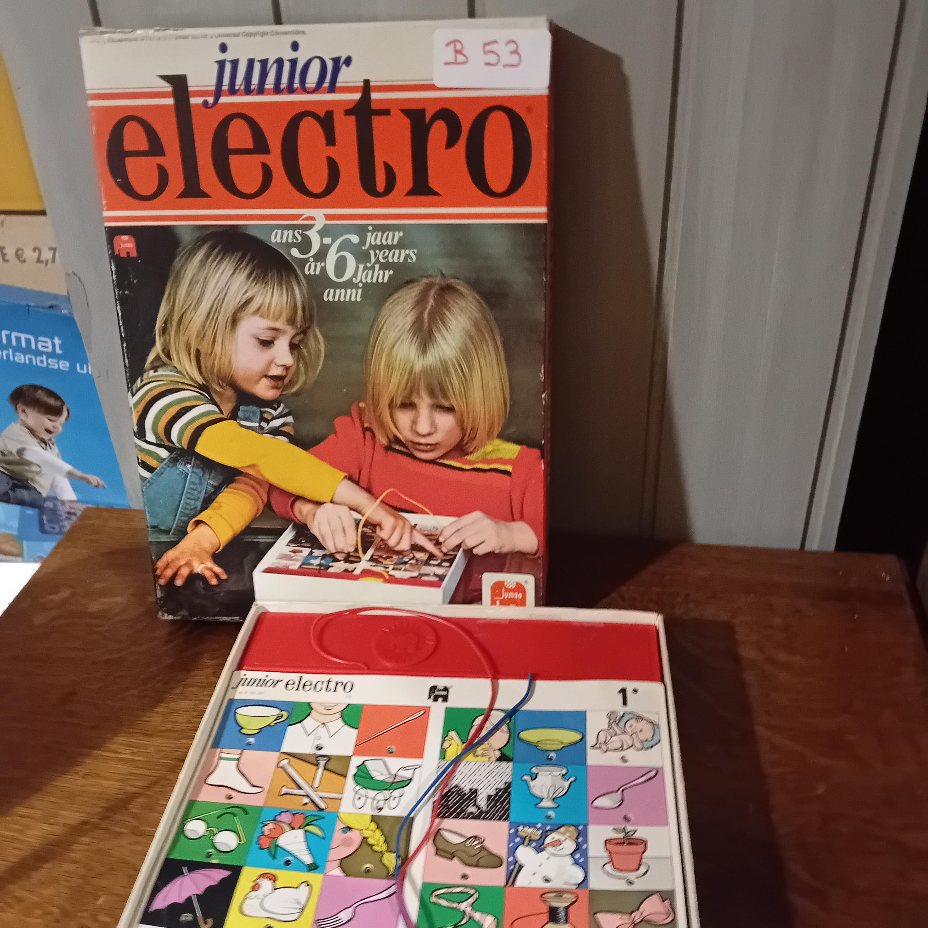 Educatief elektronisch vragenspel "Junior Electro" geschikt vanaf 6 jaar, merk Jumbo (Lot: B 53) – kavel bij Goeiendeal, Lommel