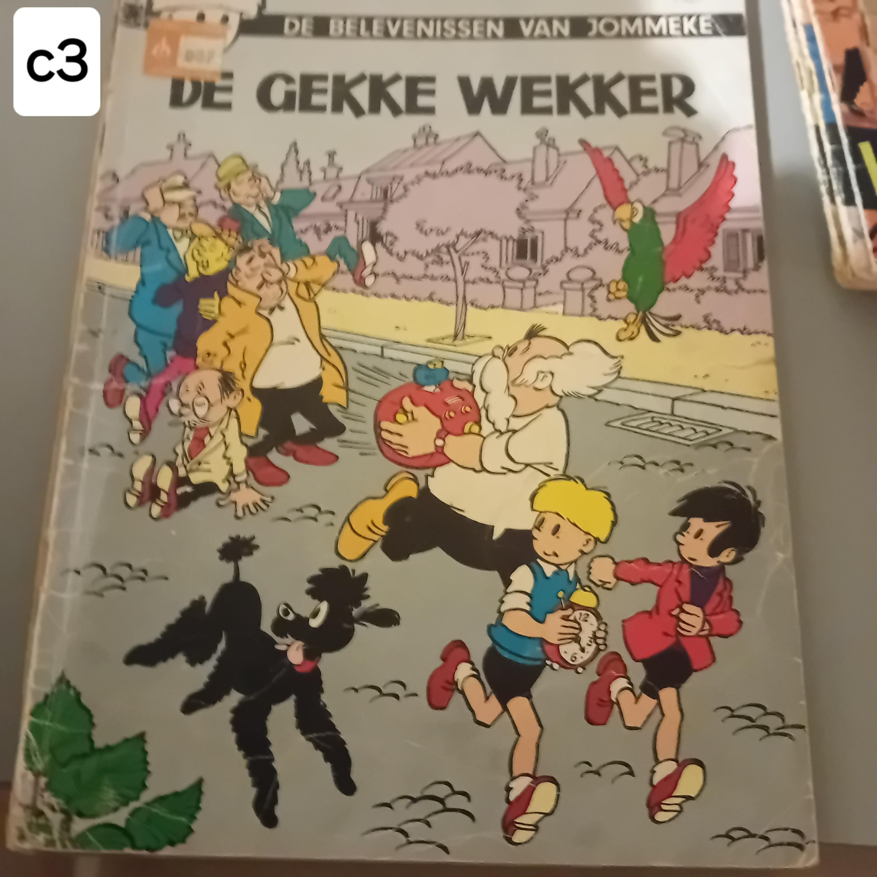 Stripalbum "De belevenissen van Jommeke - De gekke wekker" nr. 102, auteur Jef Nys (Lot: c3) – kavel bij Goeiendeal, Lommel