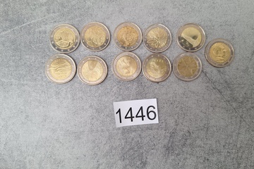 Afbeelding van 2 Euro munten 11 stuks