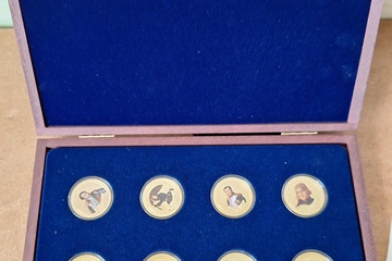 Afbeelding van Napoléon Bonaparte Munten set in koffer