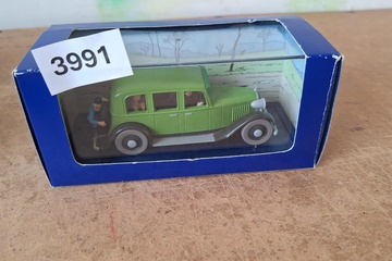 Afbeelding van En voiture Tintin modelauto Moulinsart