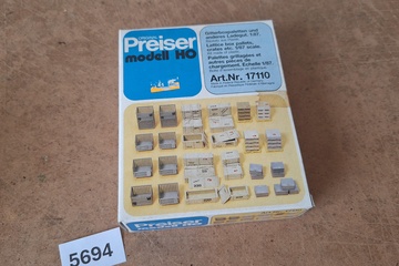 Afbeelding van Preiser Gitterboxpaletten Lattice box pallets 17110 H0