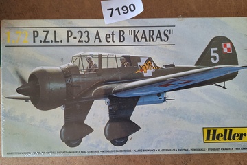 Afbeelding van Heller P.Z.L. P-23 A et B Karas modelbouwdoos 241 (1:72)