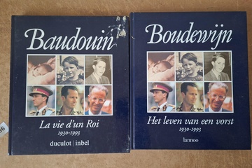 Afbeelding van Bouwdewijn het leven van een vorst 2 boeken