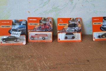Afbeelding van Matchbox Modelauto's nieuw in blister 4 stuks
