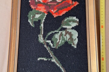 Afbeelding van kader met borduurwerk