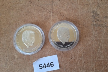 Afbeelding van herdenkingsmunten Nicolas Sarkozy