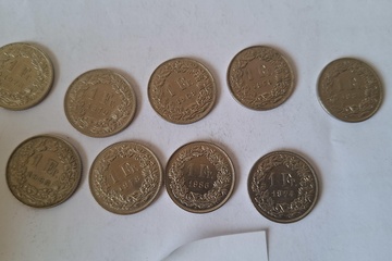 Afbeelding van Munten Zwitserland 1 Fr