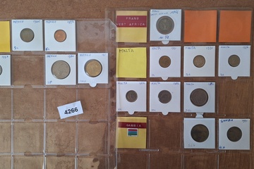 Afbeelding van Lot munten Mexico , Malta  ea