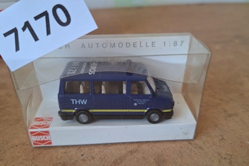 Afbeelding van Busch Fiat Ducato 'THW Technisches Hilfswerk Ortsverband München' minibus (1:87)