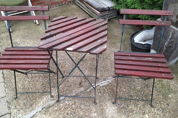 Afbeelding van Tuintafeltje met stoelen