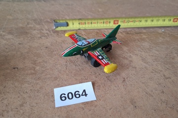Afbeelding van F-84 Thunderjet straaljager - Blikken speelgoed