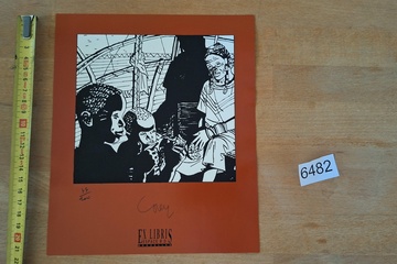 Afbeelding van Ex-Libris prent
