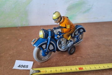 Afbeelding van Opwindbaar Blikken speelgoed motor