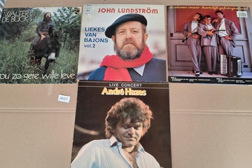 Afbeelding van Lot Lp's oa Andre Hazes, Walter De buck ea