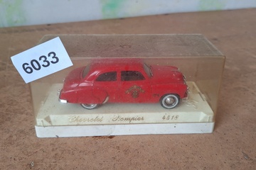 Afbeelding van Solido, Chevrolet Sedan Pompier Brandweerwagen, 1:43