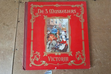 Afbeelding van De 3 Musketiers Victoria plaatjesalbum compleet