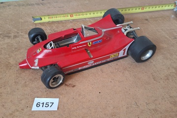 Afbeelding van Bburago Ferrari T4 Formule 1 raceauto "Jody Scheckter" nr. 1
