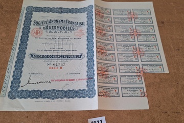 Afbeelding van Waardepapier SAFA