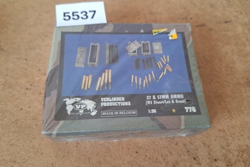 Afbeelding van Verlinden Productions 37 & 57MM Ammo (M3 Stuart/Lee & Grant) 1:35