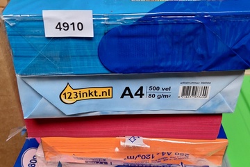 Afbeelding van partij A4 papier 6 pakken